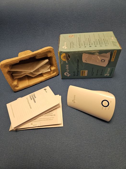 Set TP-Link Range Extender retea Wifi TLWA850RE, 300 Mbps, cutie