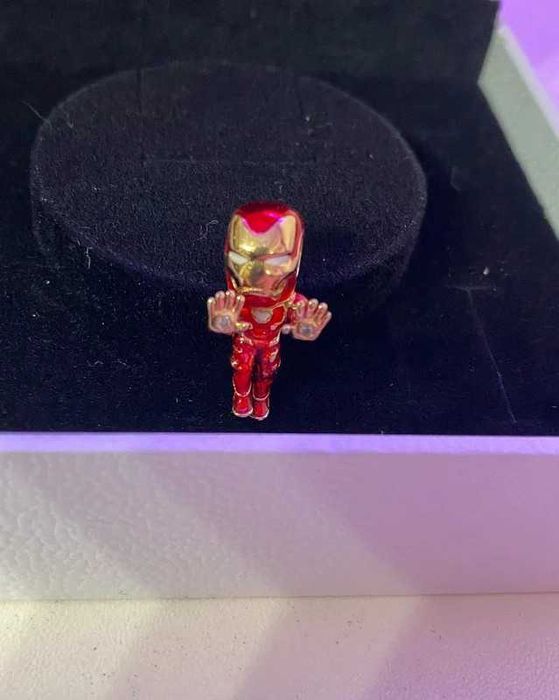 Pandora charm IronMan Marvel Original 14k gold LimitedEdition Avengers