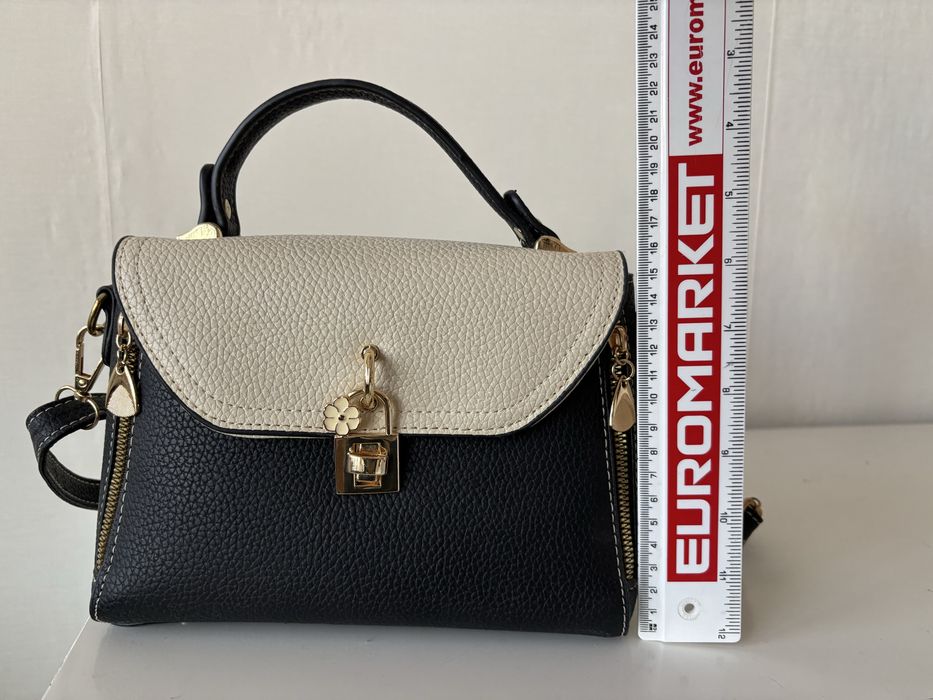 Черно-бяла чанта