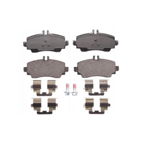 Set placute frana punte fata Mercedes Clasa A (W168), 07.1997-08.2004, Vaneo (W414), 2002-2005, marca SRLine Polonia