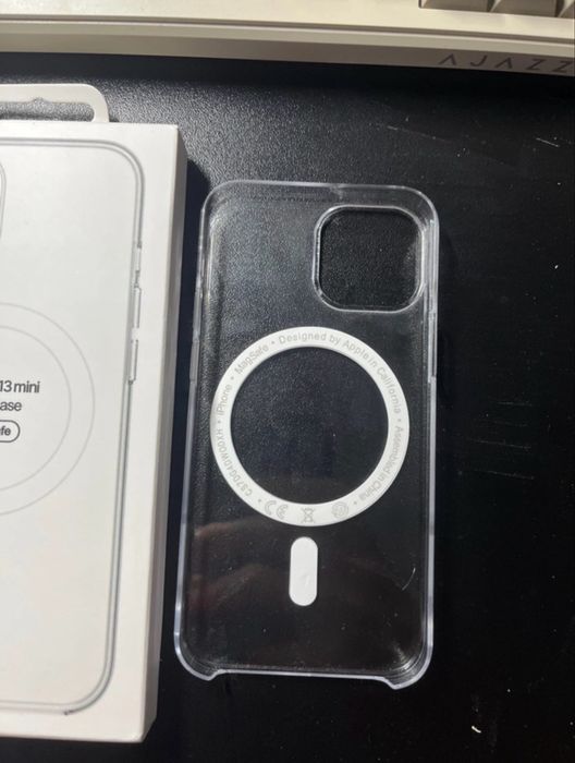Husa iPhone 13 mini Clear apple