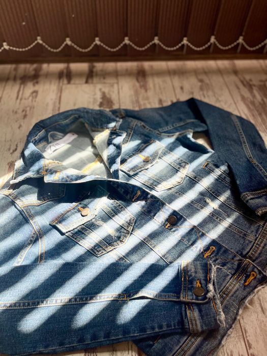 Дамско дънкено яке ZARA/ЗАРА