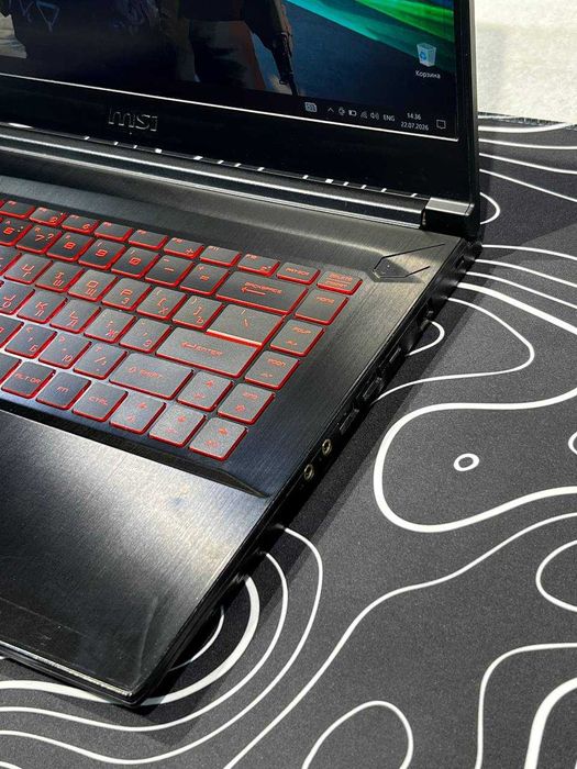 MSI Thin GF63 i5-10500H DDR4 8GB SSD Nvme 256GB GTX1650 15'6 FHD