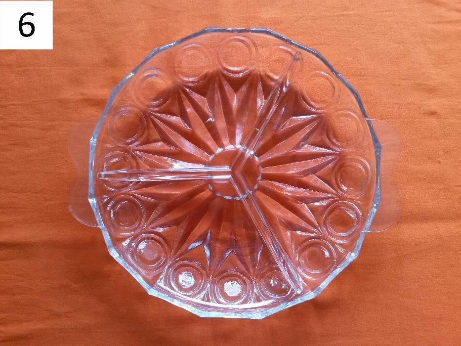 Нови кристална купа, ордьоври, чинии, пепелник