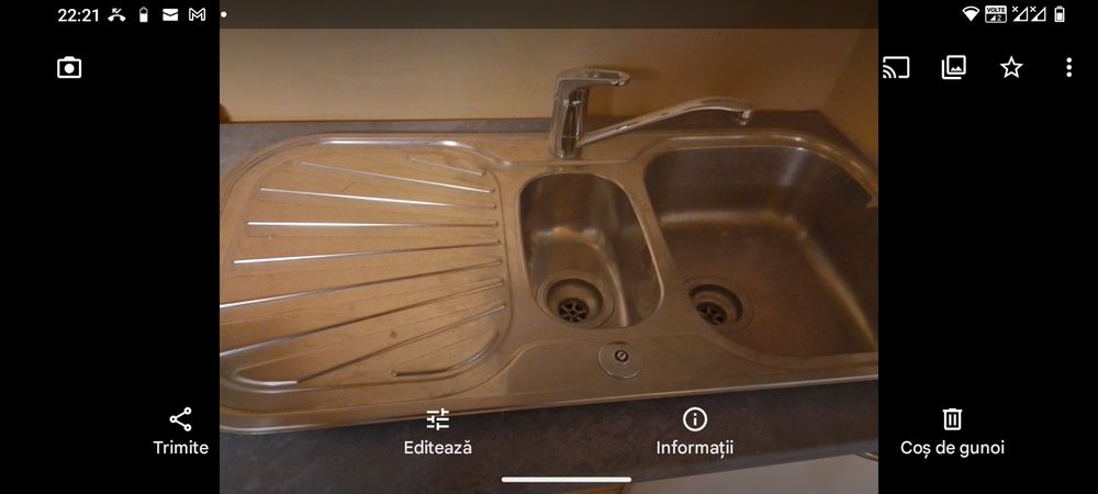 Ghiuveta inox cu baterie