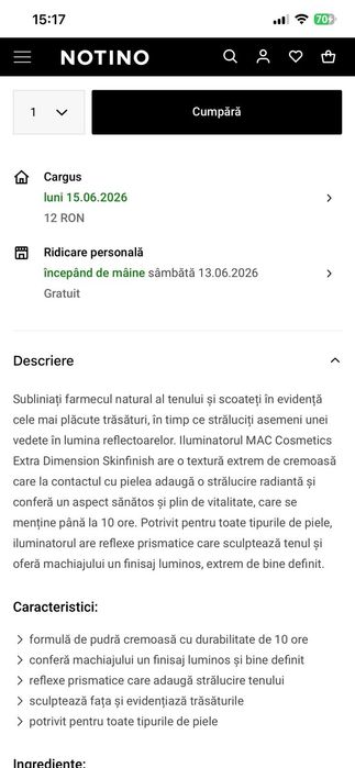 Pudra iluminatoare Mac