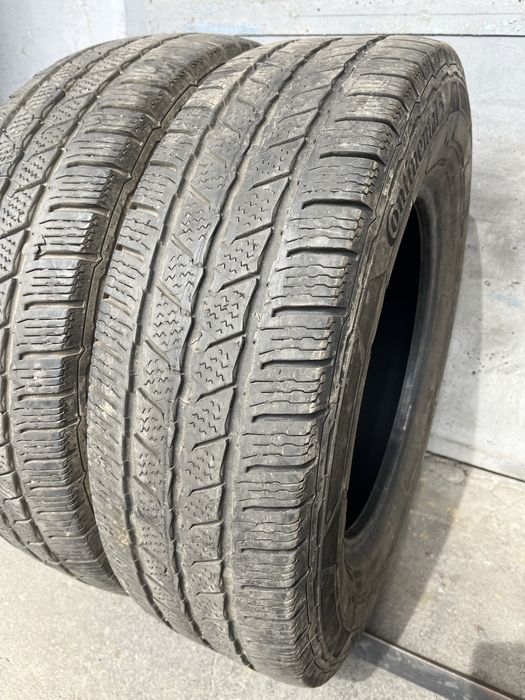 2 бр. зимни гуми 205/75/16C Continental DOT 1324 5/6 mm