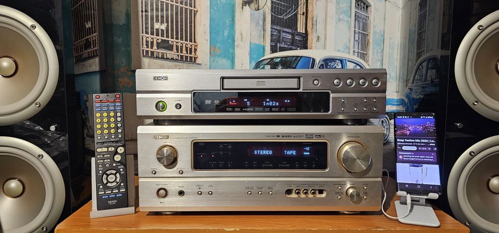 Denon AVR 1803 amplificator statie receiver sau DVD 2910 CD SACD MP3