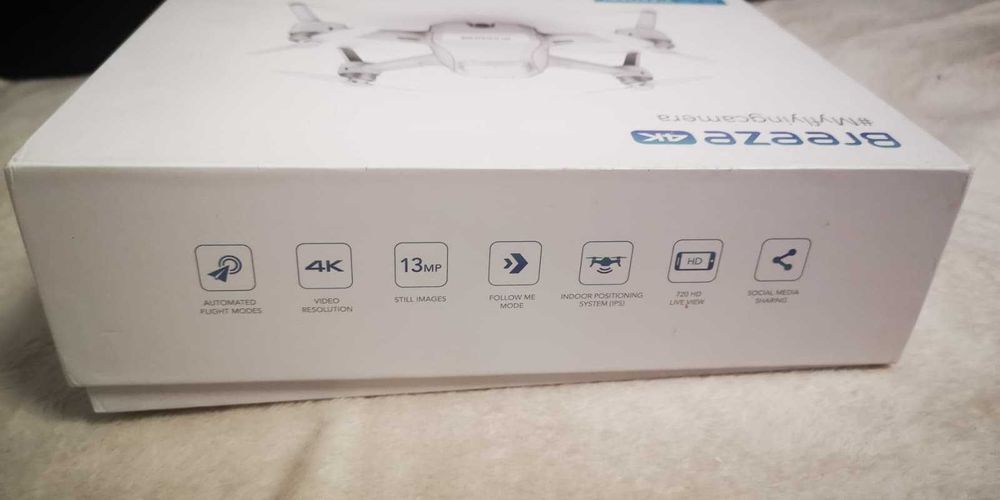 Dronă Yuneec Breeze 4K + Controller FPV Yuneec Breeze, Control Avansat