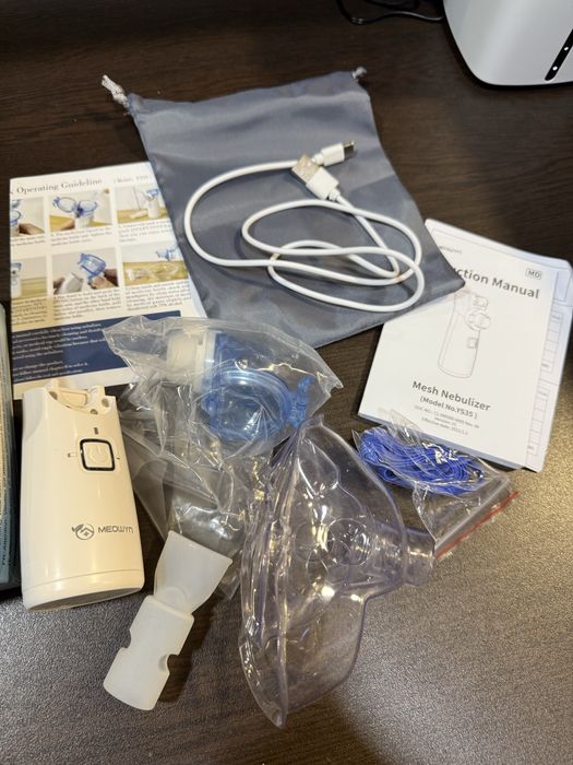 Чисто нов преносим безжичен Mesh небулизатор YS35 – тих и компактен