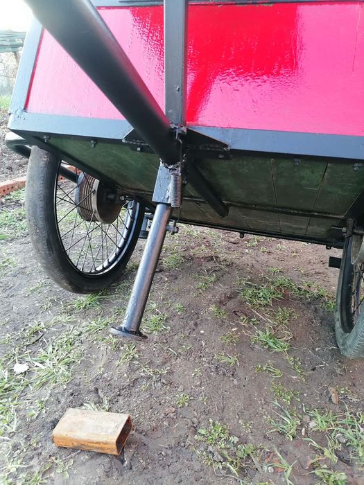 Ремарке за мотофреза със спирачки