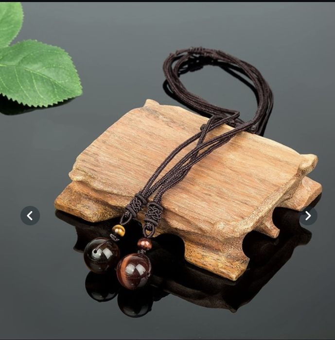 Pandantiv curativ ochi de tigru piatra naturala