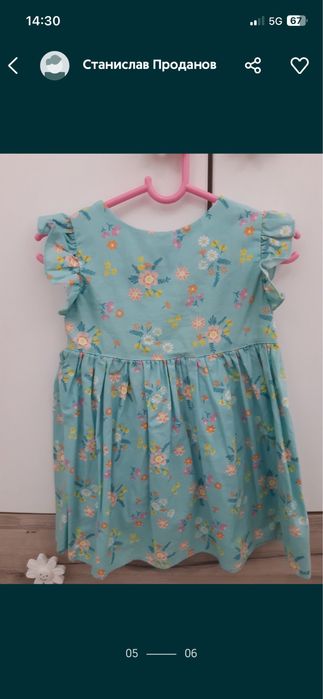 Продавам български детски рокличка