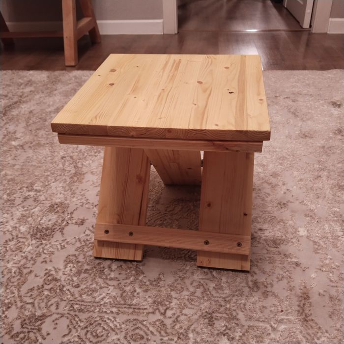 Складной стульчик деревянный