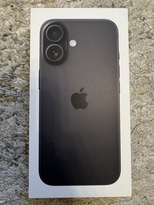 Vand iPhone 16, SIGILAT, 128GB, Black