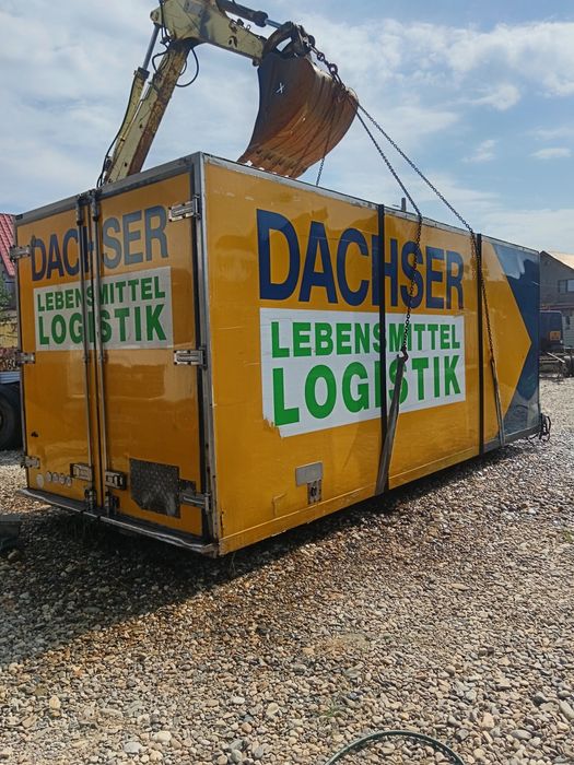 Duba frigorifica, izoterma cu agregat Carrier Supra 550 Diesel, 6,1 m