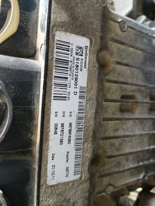 Kit pornire calculator peugeot boxer citroen jumper 2.2 hdi euro 5