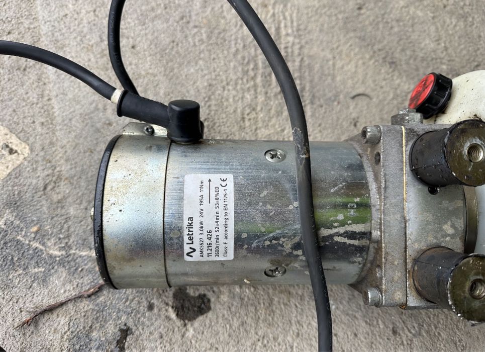 Pompă electrică hidraulică LETRIKA 3kw bazin 5 litri 24v