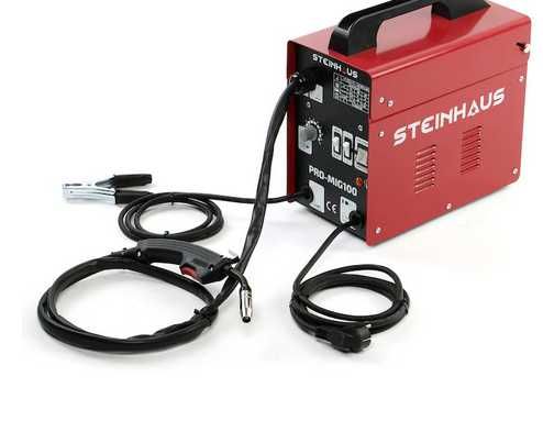 Aparat de sudura MIG cu sarma cu flux Steinhaus PRO-MIG100,
