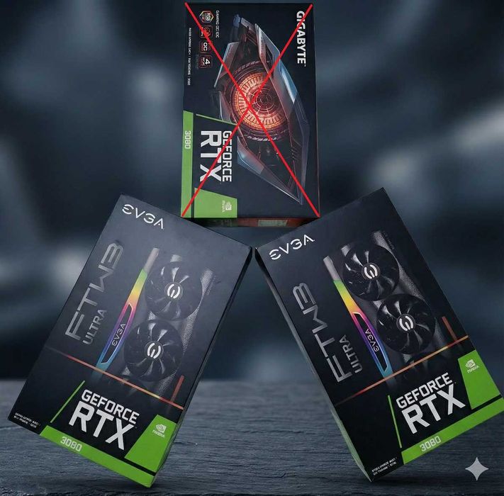 Продавам Видеокарти RTX 3080 - GigaByte, EVGA
