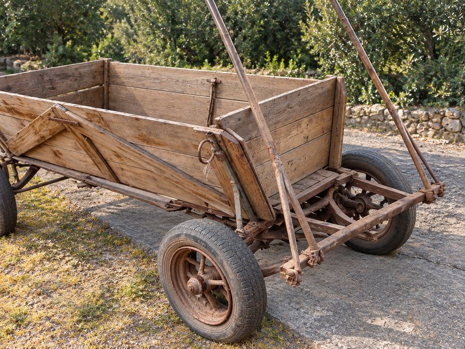 Căruța solida transport