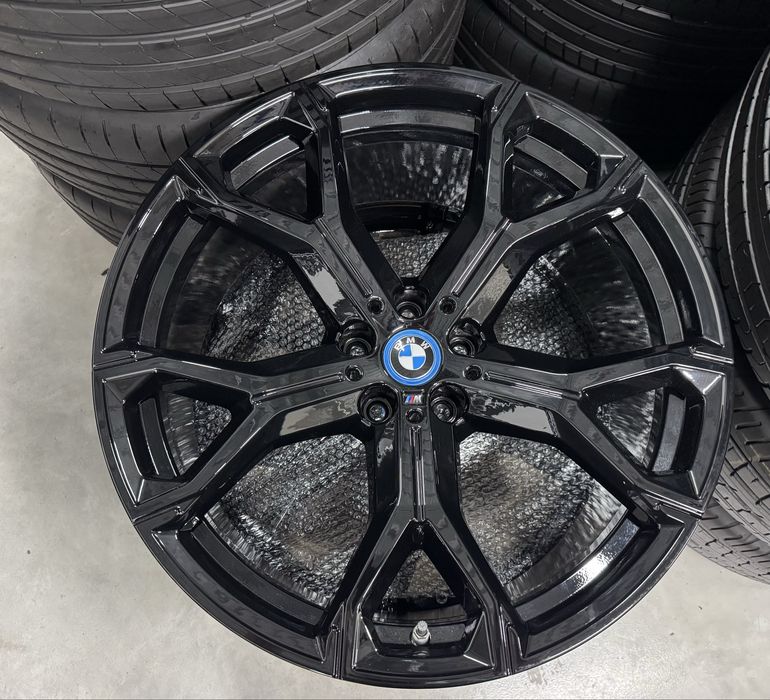 Jante Bmw X5 R21 X6 G05 G06 Originale 741M Negru Lucios
