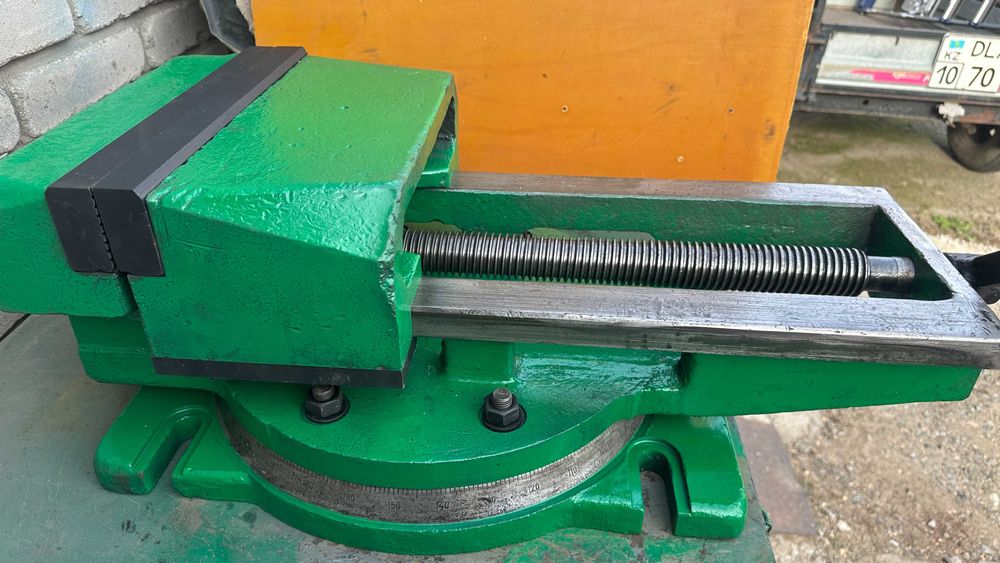 тиски станочные мощные