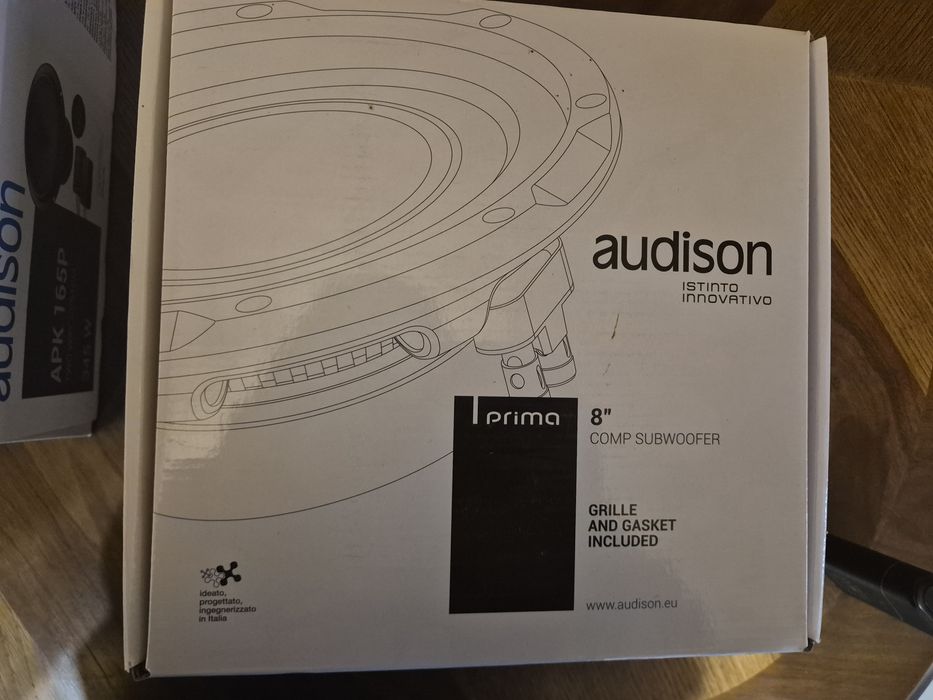 Audison динамики и сабвуфер