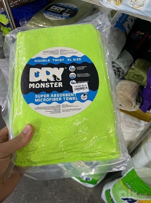 Orginal Dry Monster avto tryapka kuzov uchun latta