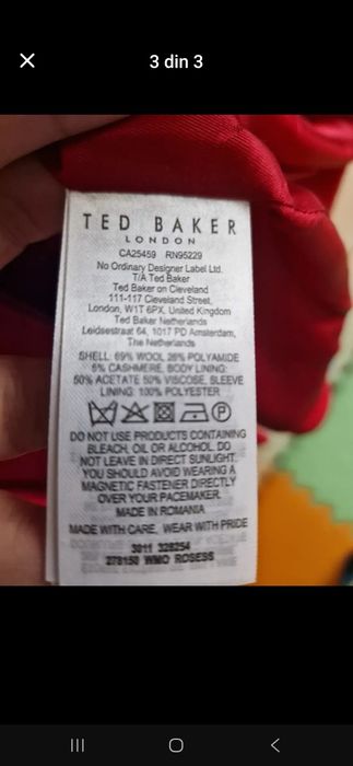 Palton ted baker 2