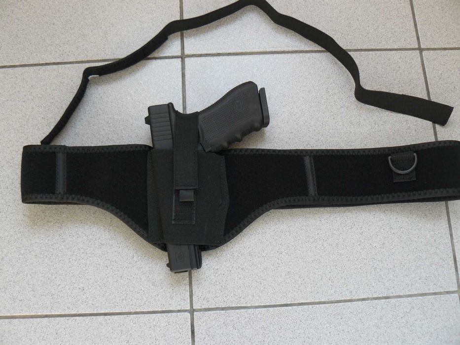 Toc Pistol Ascuns De Umar Cu Bandă Abdominală,Ambidextru Din Neopren