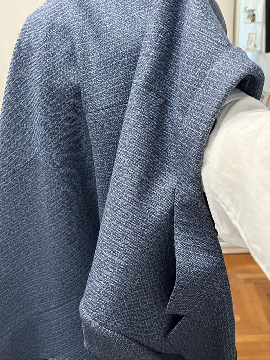 Costum business-casual, in dungi, albastru