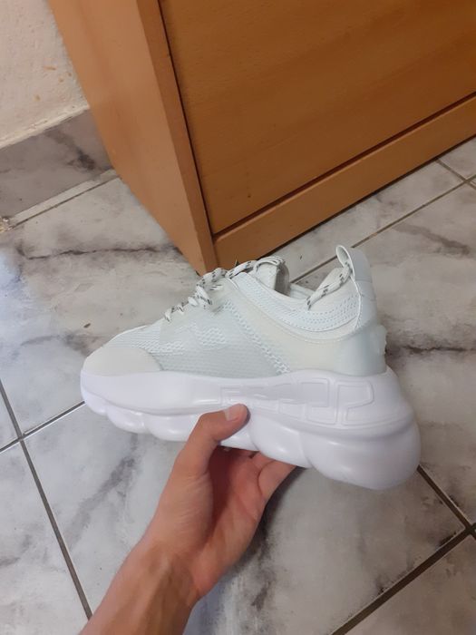 Versace chain reaction triple White