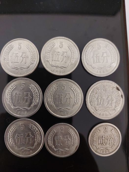 Китайские монеты и часы