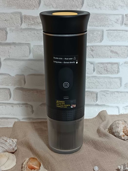 Преносима espresso кафе машина DENOKIN 3 в 1 - два вида капсули и насипно кафе