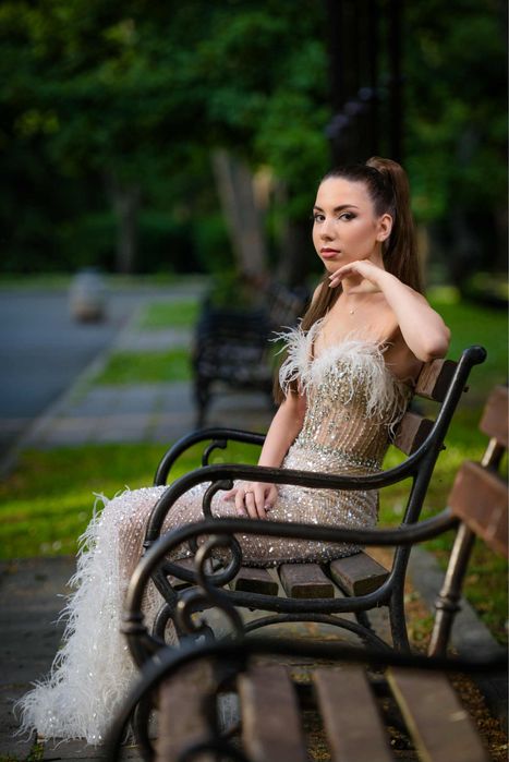 Абитуриентска рокля  от колекция на Hrisima Fashion.