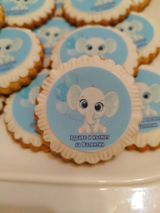 Бисквити за Кръщене,Рожден ден, Погача и всякакъв повод