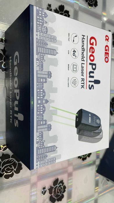 Sistem ALPHAGEO GEOPULS IMU Gnss 1408 canale GPS RTK + Laser