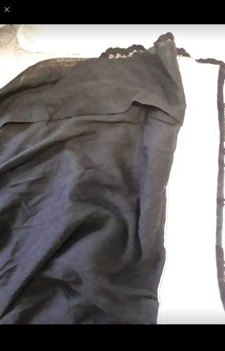 Perdele negre 230/130cm 2bucăți