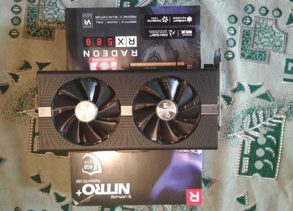 Rx580 8gb рх580 8гб 580 570 видеокарта