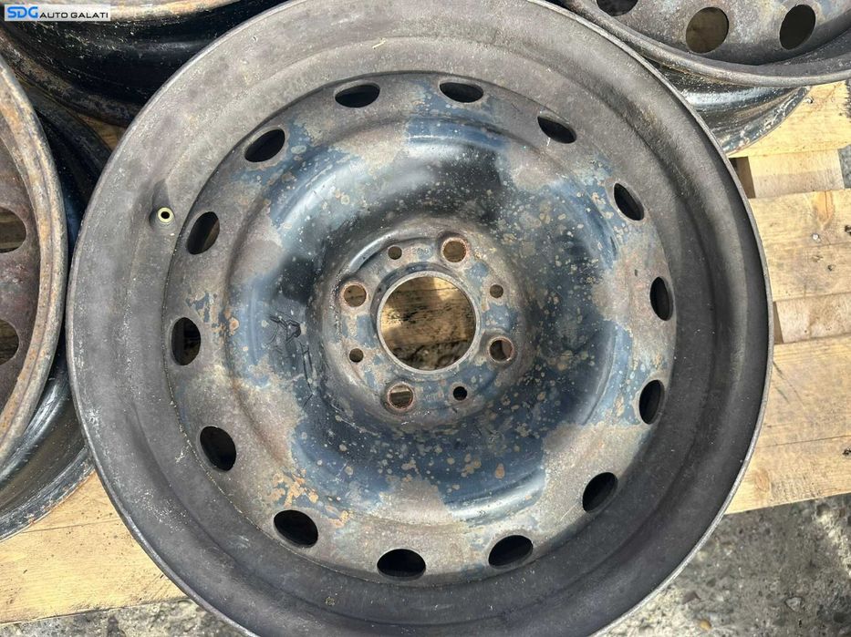 Set 4 Jante Roti Tabla 15 R15 Citroen Berlingo 2002 - 2008 Cod 2150740 [X4046]