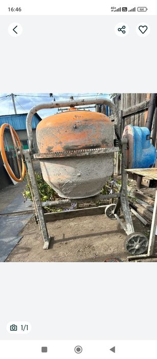 Аренда бетономешалка 4000