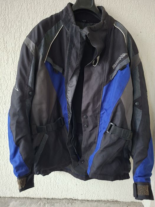 Geaca biker cu protecție