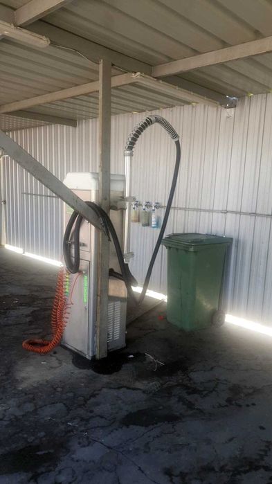 Brat inox aspirator spalatorie self service cu arc