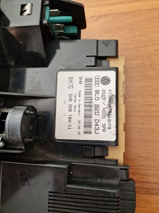 Управление климатроник за ауди а3 8л