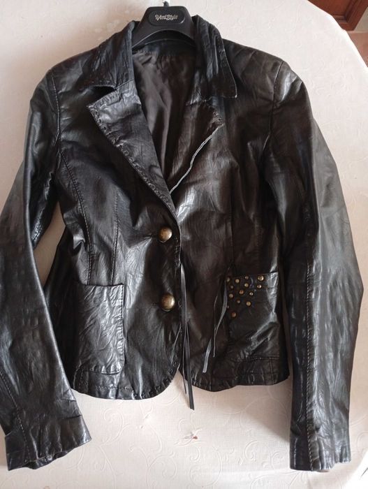 Дамско кожено яке Rockeds
