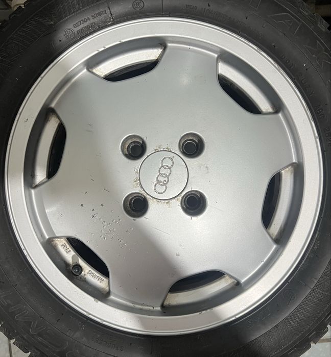 Диски титанки на Ауди Б4 R15