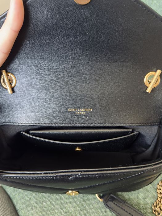 Saint Laurent (YSL) Mini Puffer Bag - Black