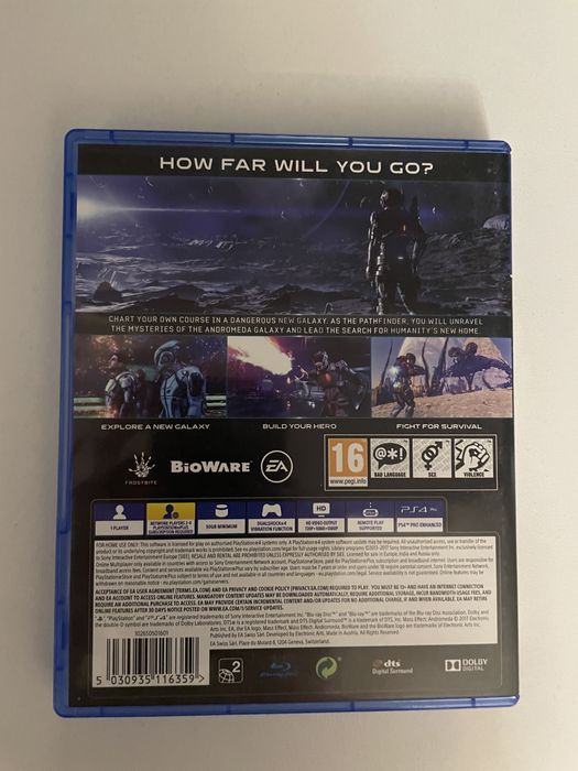 Mass Effect: Andromeda Playstation 4 Ps4