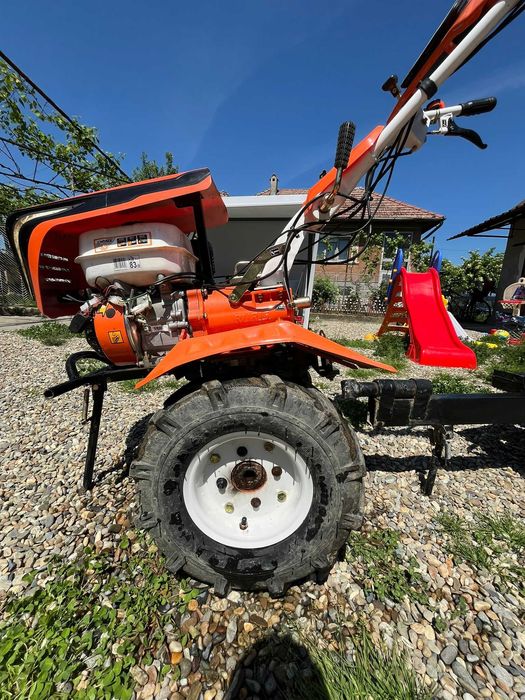 Motocultor multifunctional Ruris 732ACC + remorca si accesorii in garantie